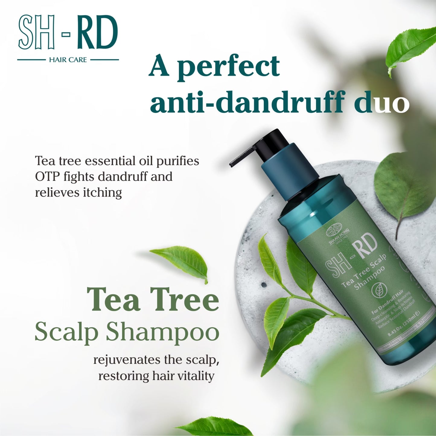 SH-RD Tea Tree Scalp Shampoo (8.45oz/250ml)