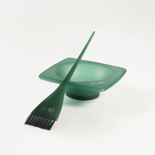 Coming soon_SH-RD Green Bowl + Brush For hair treatment