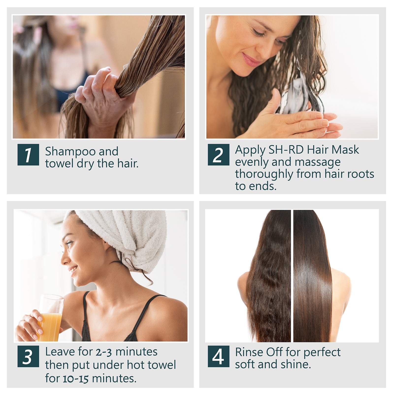 How to Wear Hair Mask