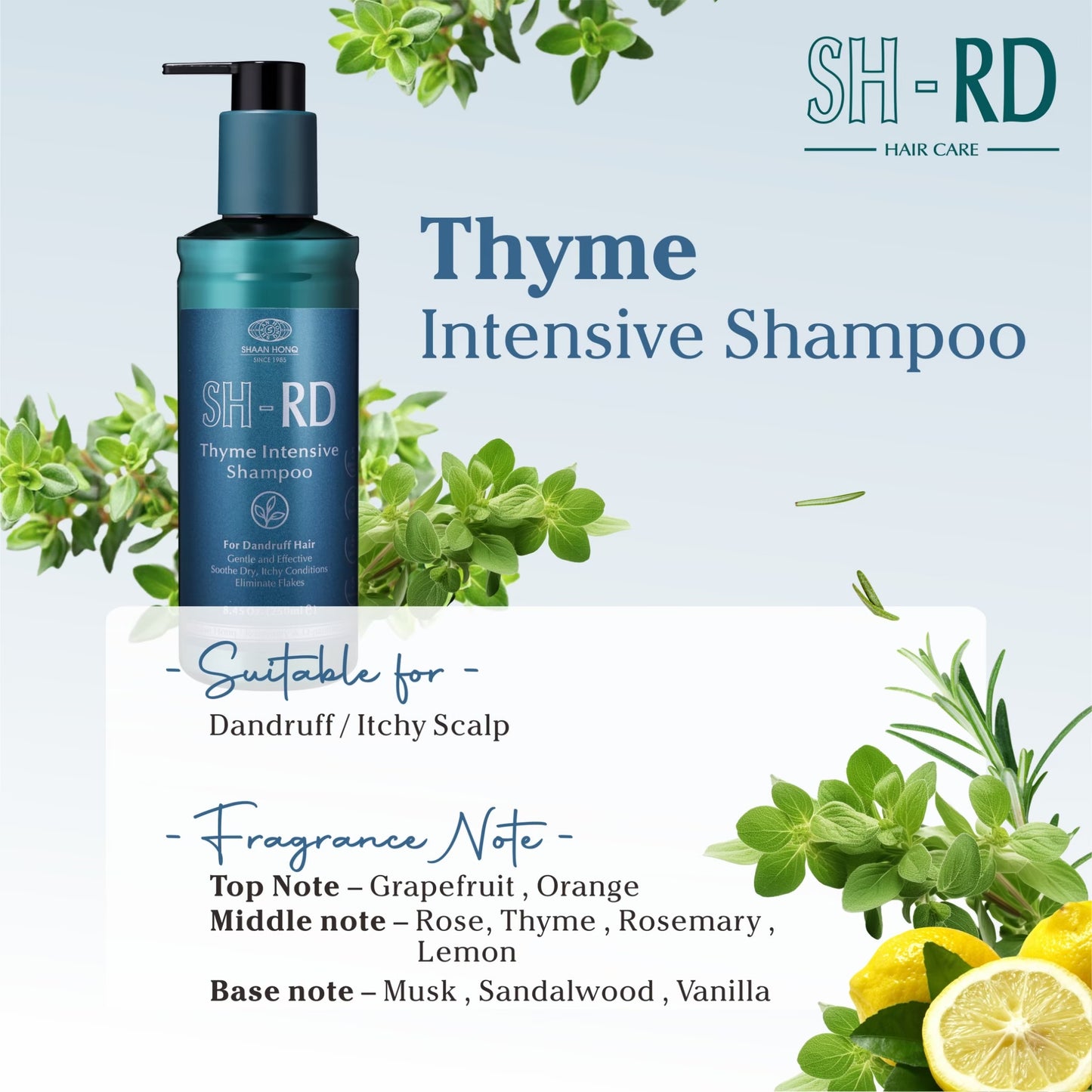 SH-RD Thyme Intensive Shampoo (8.45oz/250ml)