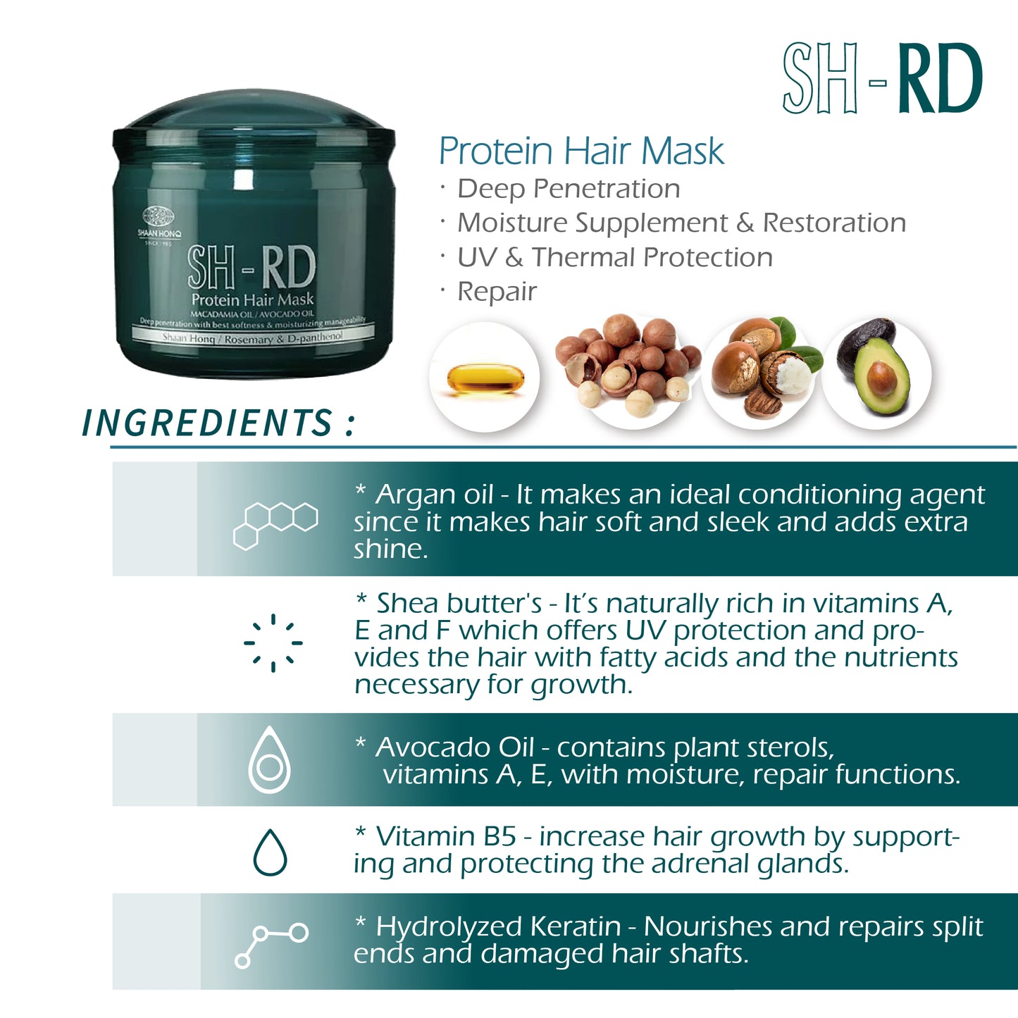 SH-RD Protein Hair Mask (13.5oz/400ml)