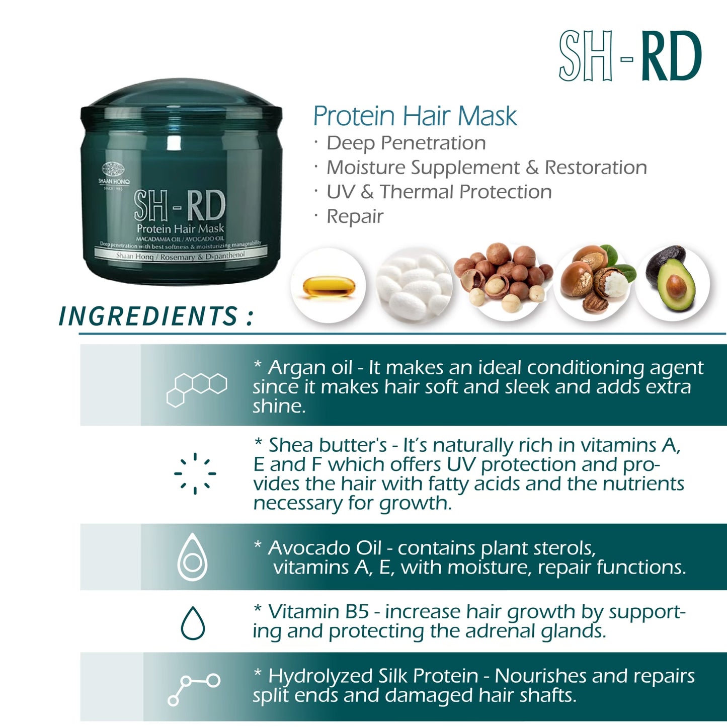 SH-RD Protein Hair Mask (13.5oz/400ml)