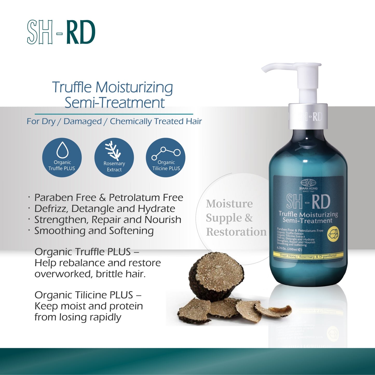 SH-RD Truffle Moisturizing Semi-Treatment (6.76oz/200ml)