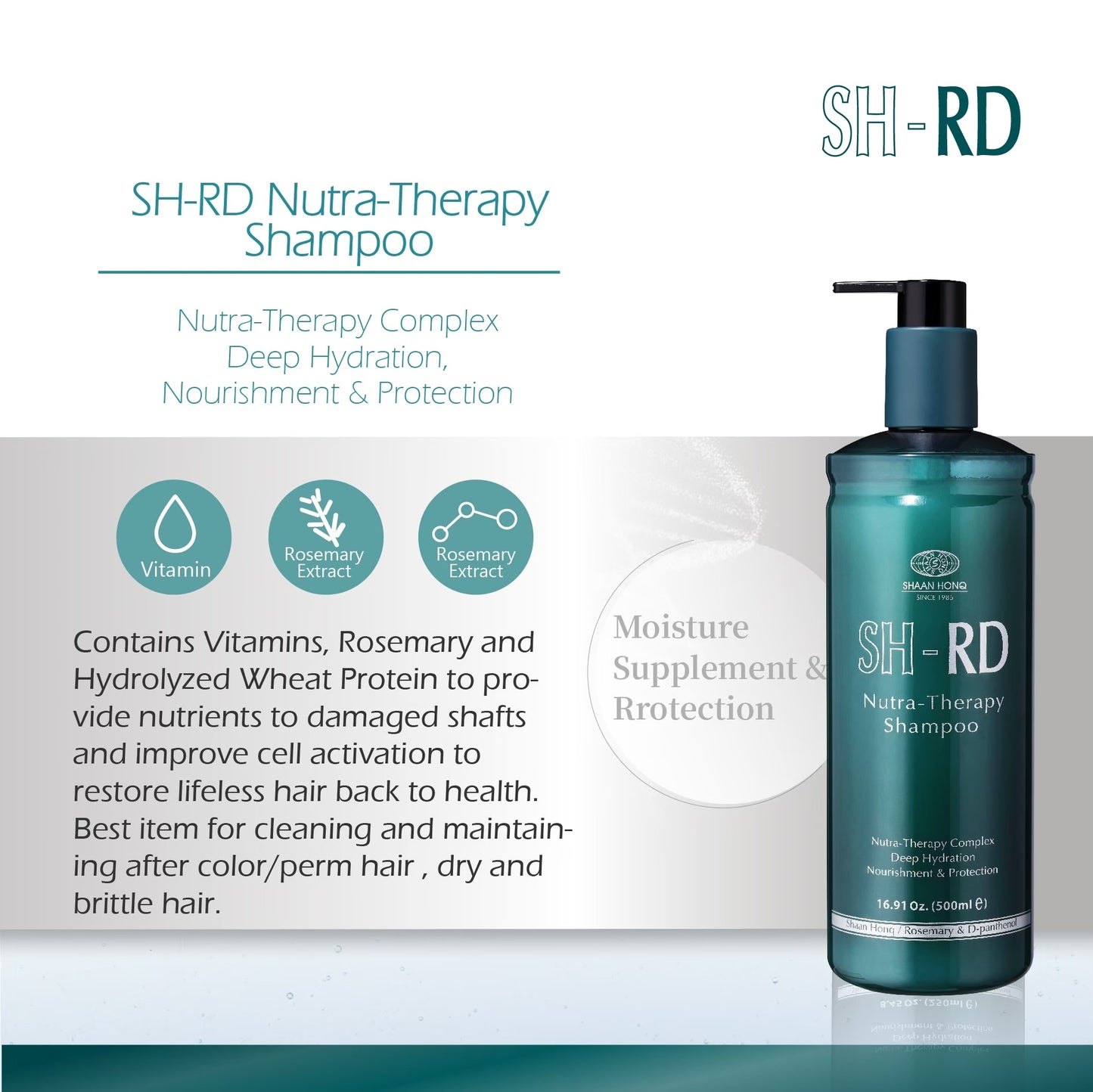 SH-RD Nutra-Therapy Shampoo (16.9oz/500ml)